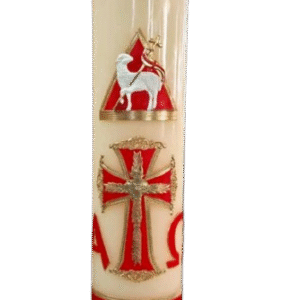 Vela de pascua 15*1M Decorado