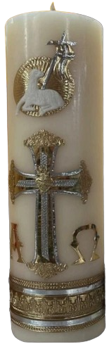 Vela decorado resplandor